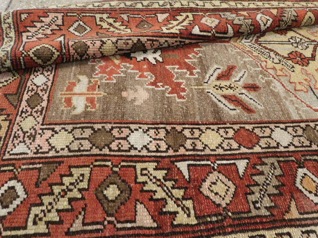 Antique Persian Heriz Runner, No.22467 - Galerie Shabab