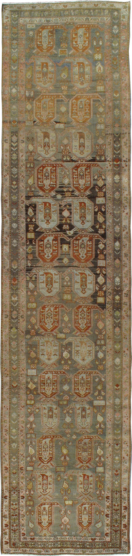 Vintage Persian Malayer Runner, No.22468 - Galerie Shabab