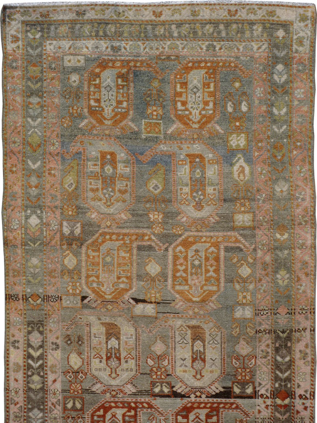 Vintage Persian Malayer Runner, No.22468 - Galerie Shabab