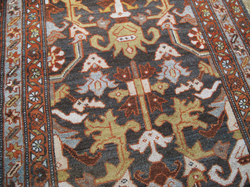 Vintage Persian Malayer Runner, No.22471 - Galerie Shabab