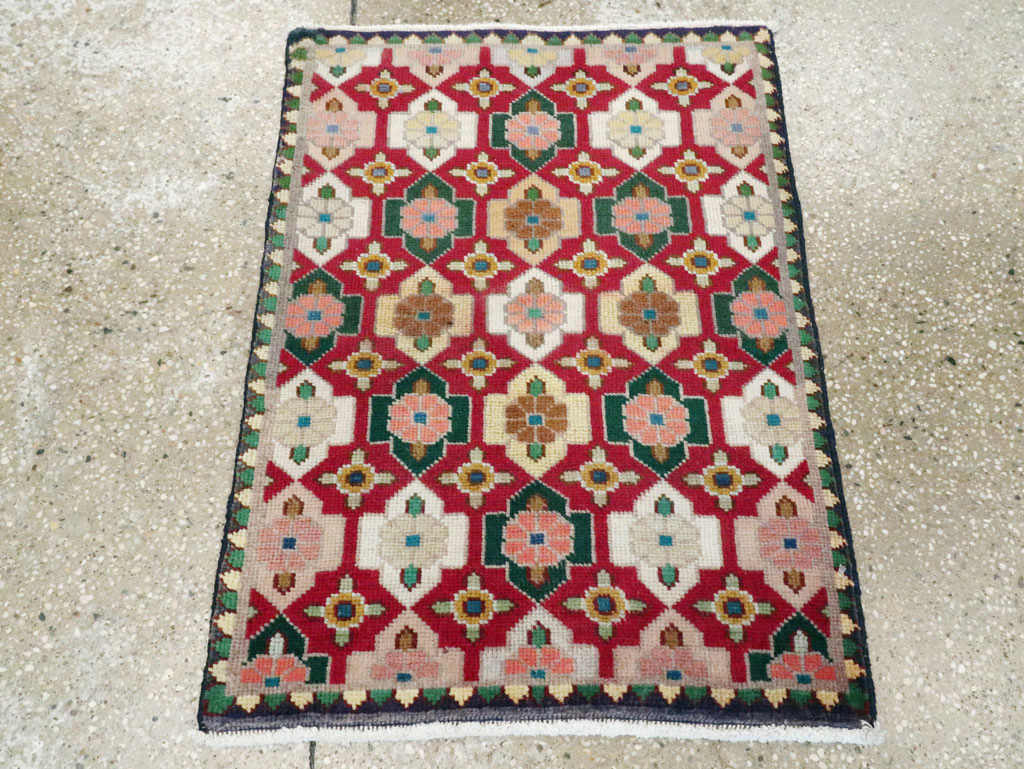 Vintage Persian Tabriz Rug (Pair: 1 of 2), No.22477 - Galerie Shabab