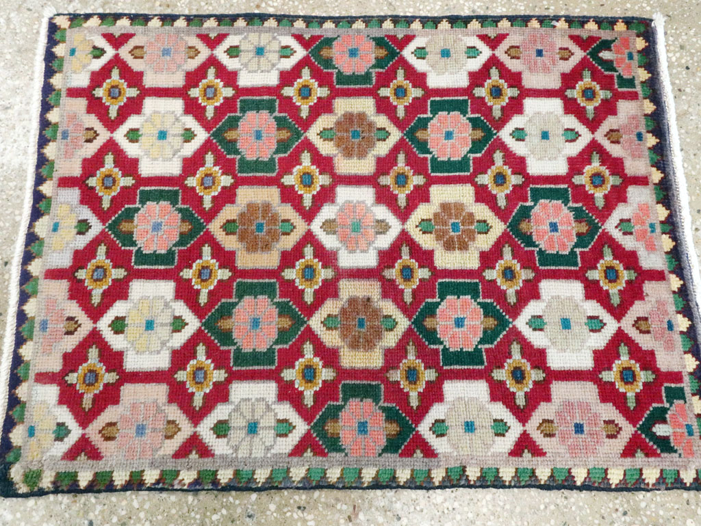 Vintage Persian Tabriz Rug (Pair: 1 of 2), No.22477 - Galerie Shabab