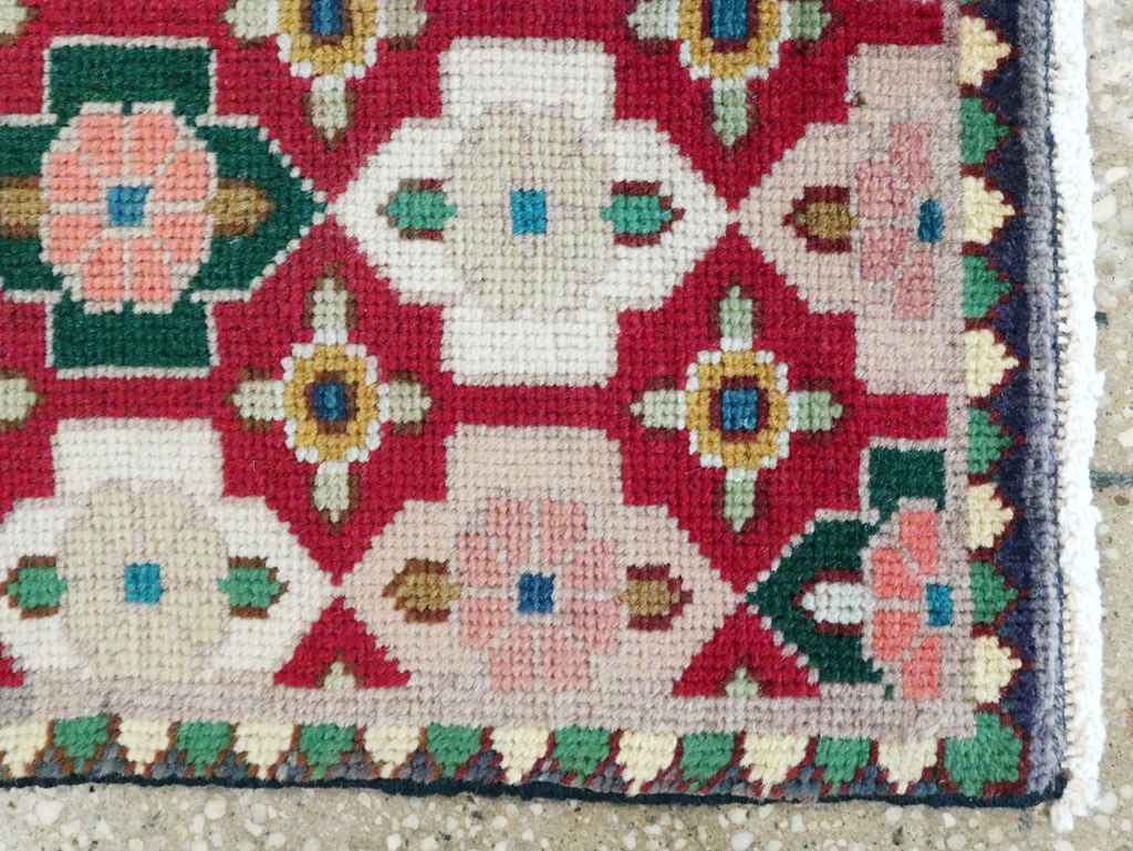 Vintage Persian Tabriz Rug (Pair: 1 of 2), No.22477 - Galerie Shabab