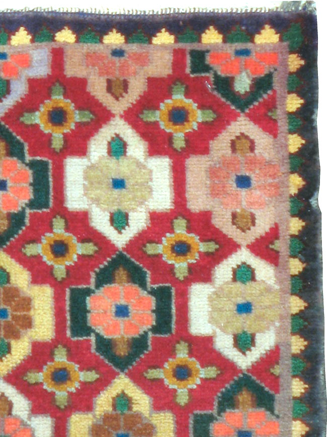 Vintage Persian Tabriz Rug (Pair: 2 of 2), No.22478 - Galerie Shabab