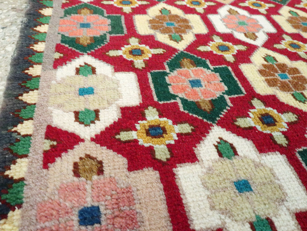 Vintage Persian Tabriz Rug (Pair: 2 of 2), No.22478 - Galerie Shabab