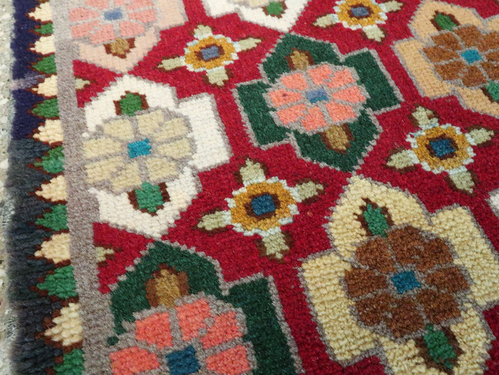 Vintage Persian Tabriz Rug (Pair: 2 of 2), No.22478 - Galerie Shabab