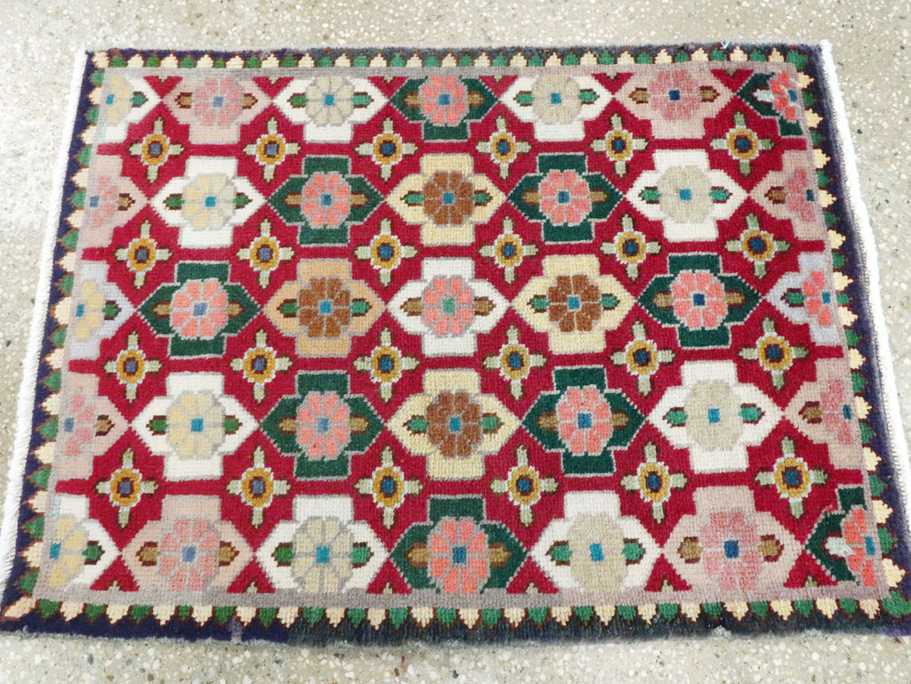 Vintage Persian Tabriz Rug (Pair: 2 of 2), No.22478 - Galerie Shabab