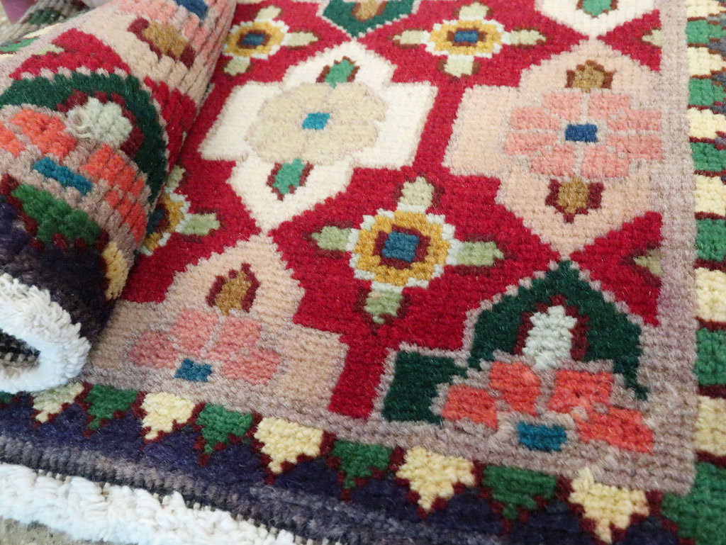 Vintage Persian Tabriz Rug (Pair: 2 of 2), No.22478 - Galerie Shabab