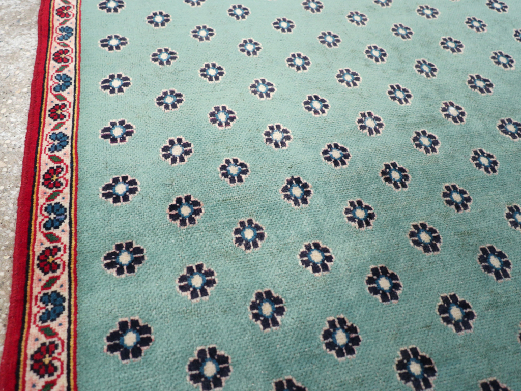 Vintage Kashan Modernist Rug, No.22480 - Galerie Shabab