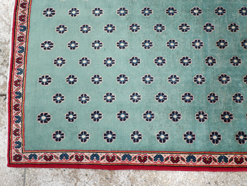 Vintage Kashan Modernist Rug, No.22480 - Galerie Shabab