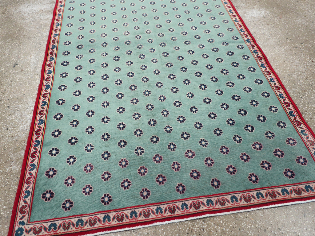Vintage Kashan Modernist Rug, No.22480 - Galerie Shabab