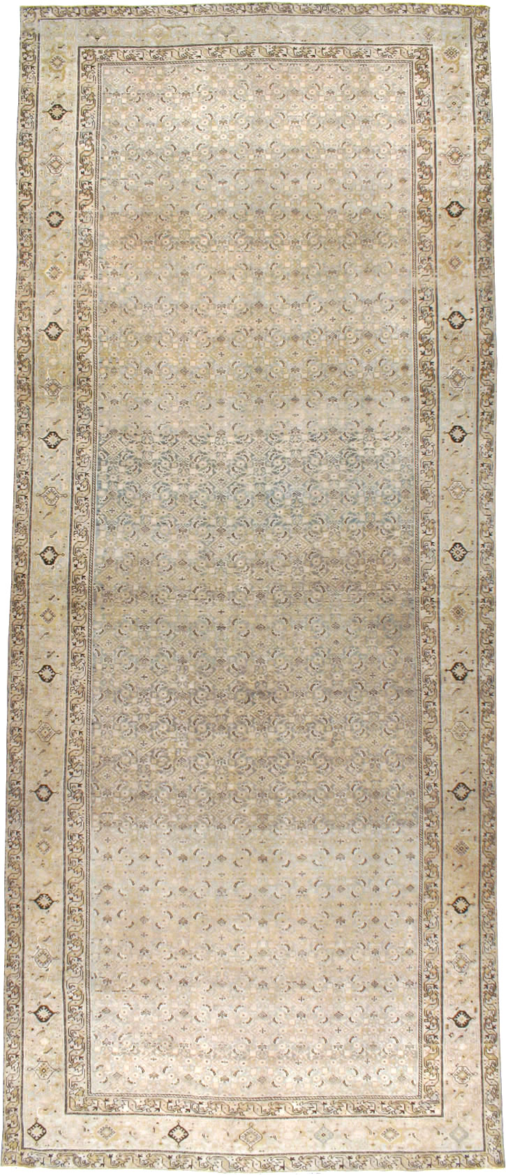 Vintage Persian Malayer Carpet, No.22494 - Galerie Shabab