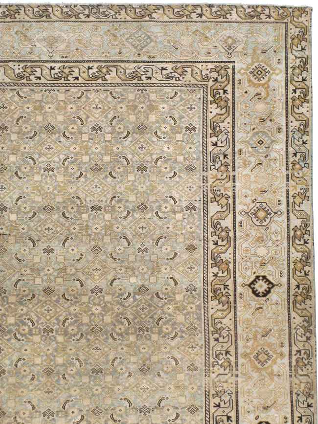 Vintage Persian Malayer Carpet, No.22494 - Galerie Shabab