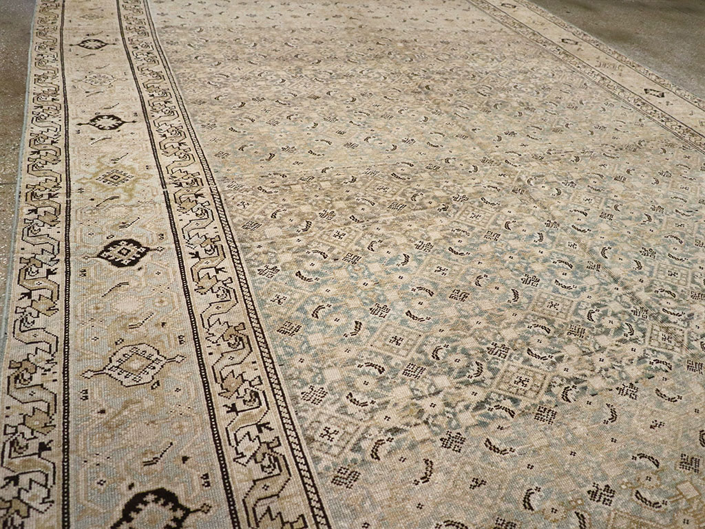 Vintage Persian Malayer Carpet, No.22494 - Galerie Shabab