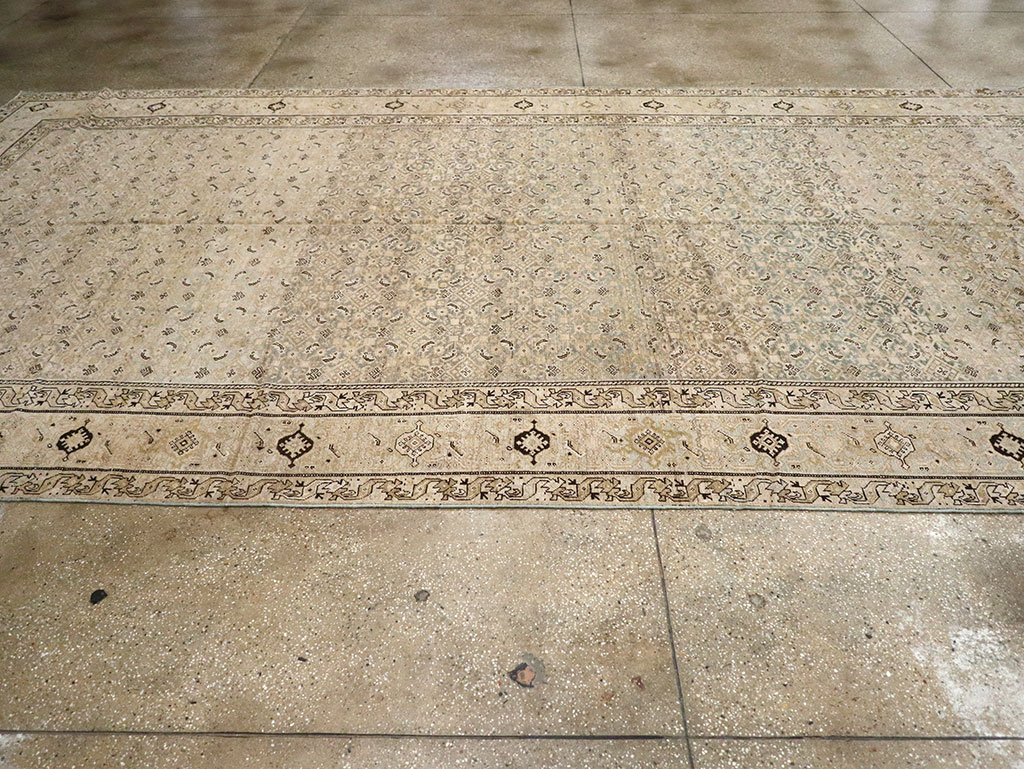 Vintage Persian Malayer Carpet, No.22494 - Galerie Shabab
