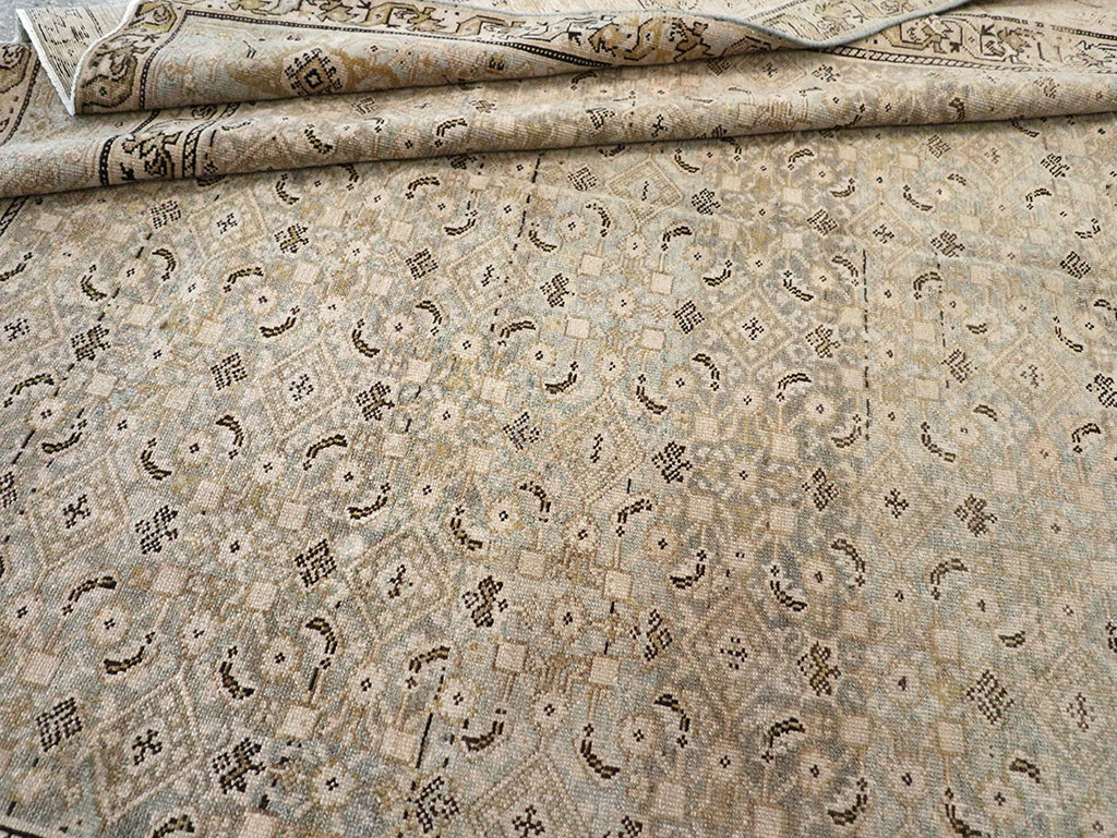 Vintage Persian Malayer Carpet, No.22494 - Galerie Shabab