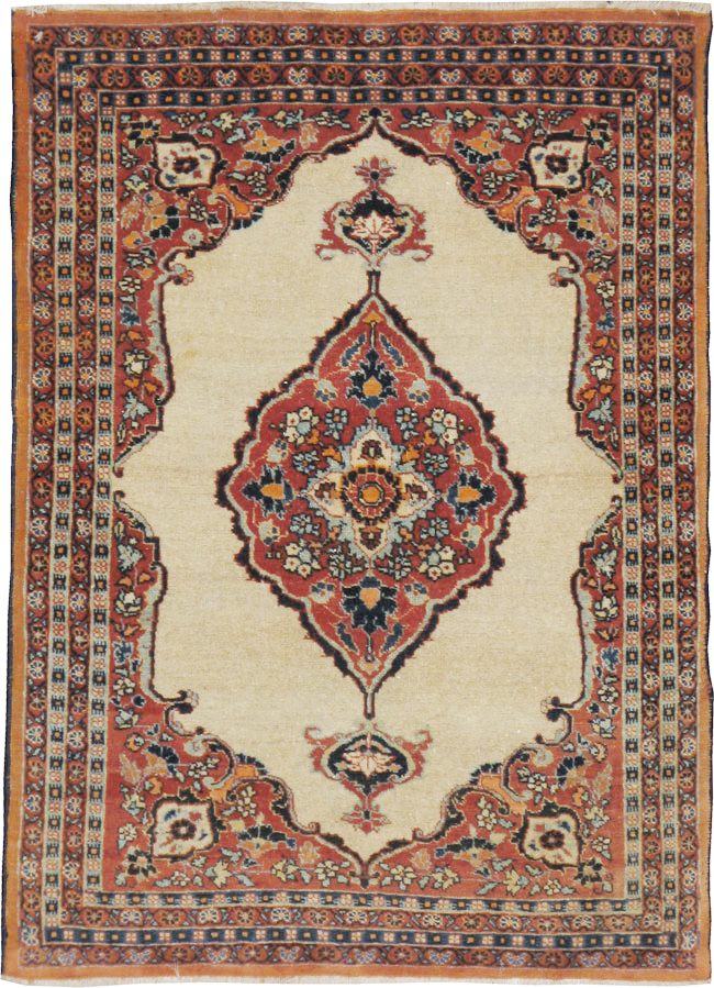 Antique Persian Tabriz Hagi Jalili Rug, No.22495 - Galerie Shabab