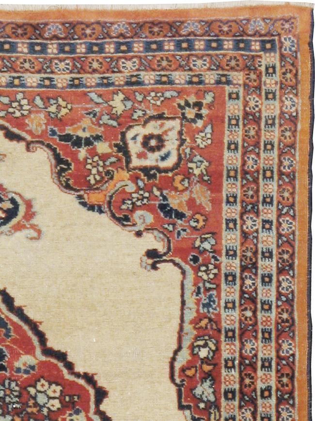 Antique Persian Tabriz Hagi Jalili Rug, No.22495 - Galerie Shabab