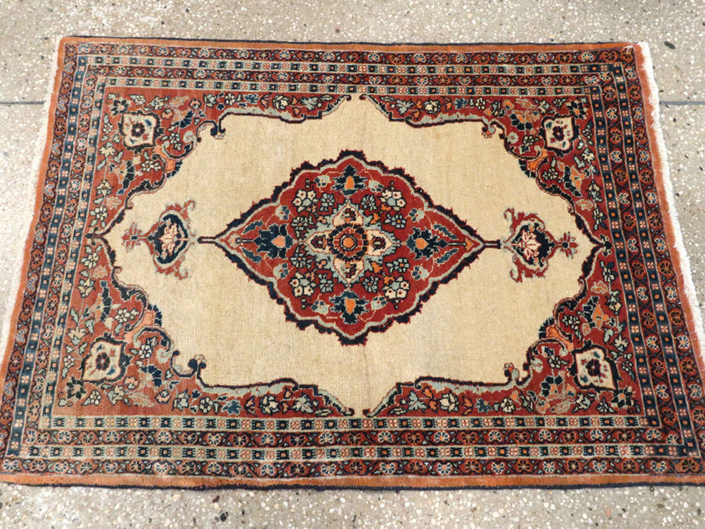 Antique Persian Tabriz Hagi Jalili Rug, No.22495 - Galerie Shabab