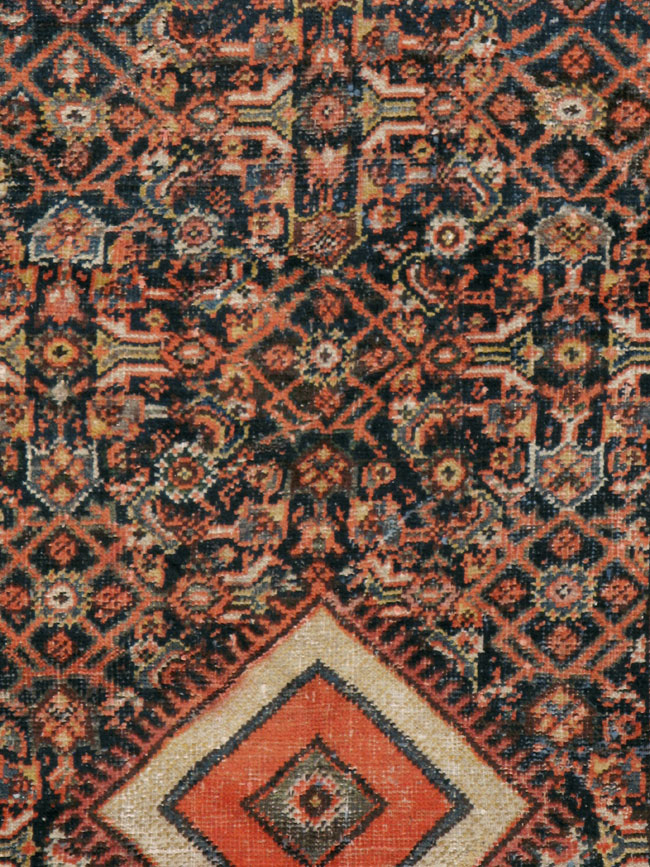 Antique Mahal Rug, No.22503 - Galerie Shabab