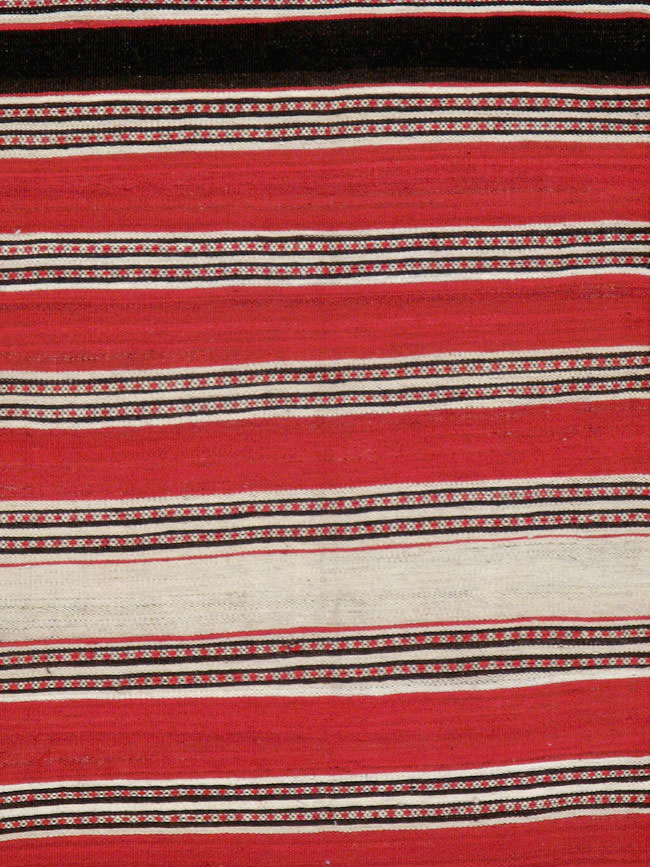 Vintage Persian Flat-weave Kilim, No.22508 - Galerie Shabab