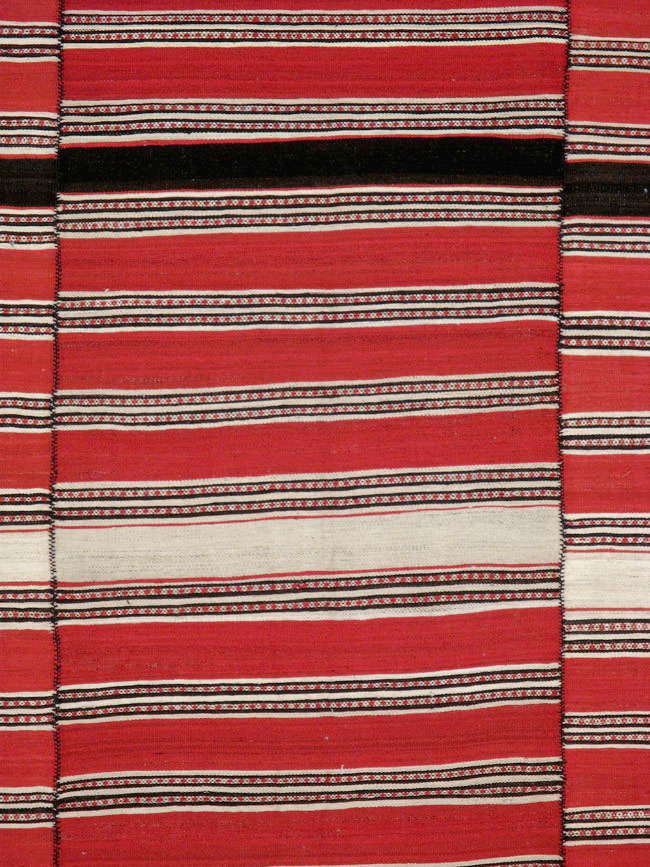 Vintage Persian Flat-weave Kilim, No.22508 - Galerie Shabab