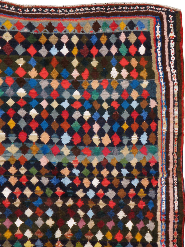 Vintage Malayer Modernist Rug, No.22518 - Galerie Shabab