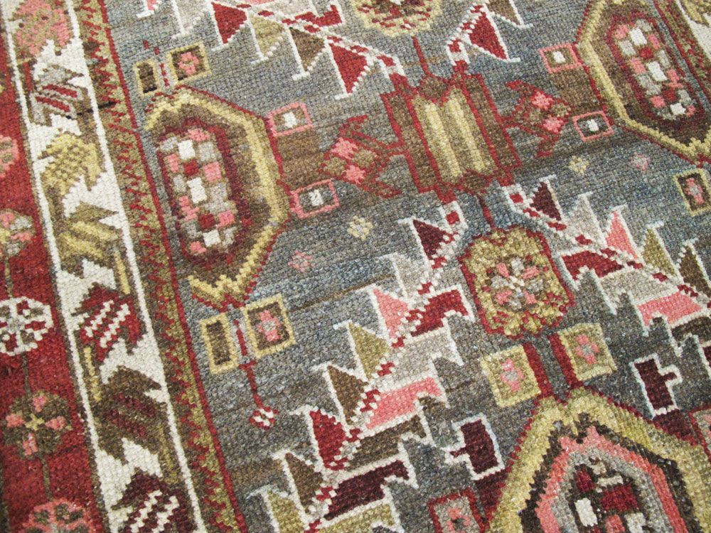 Vintage Persian Heriz Runner, No.22522 - Galerie Shabab