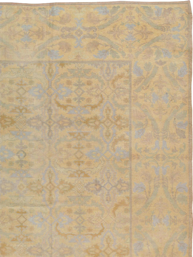 Vintage Spanish Cuenca Oversize Carpet, No.22524 - Galerie Shabab