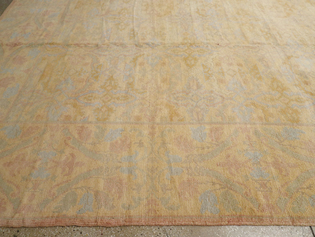 Vintage Spanish Cuenca Oversize Carpet, No.22524 - Galerie Shabab