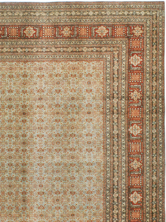 Antique Persian Tabriz Carpet, No.22529 - Galerie Shabab