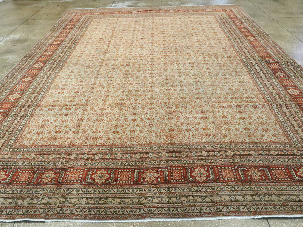 Antique Persian Tabriz Carpet, No.22529 - Galerie Shabab
