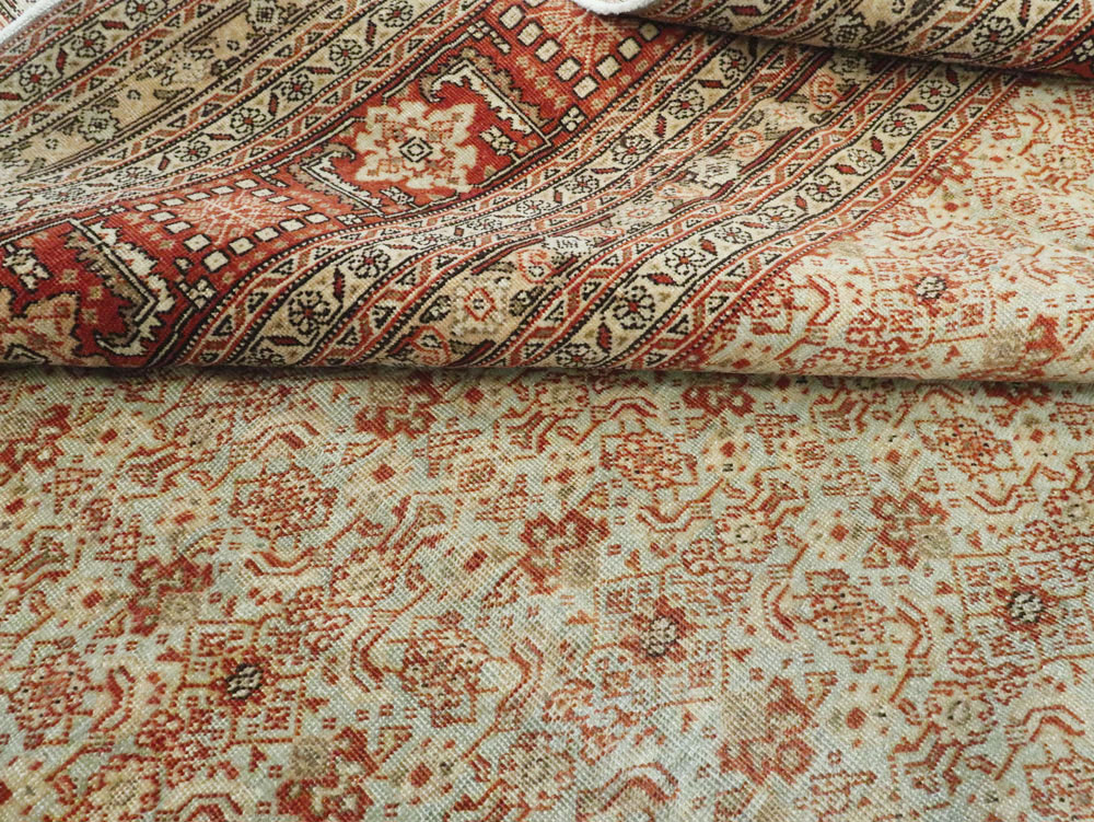 Antique Persian Tabriz Carpet, No.22529 - Galerie Shabab