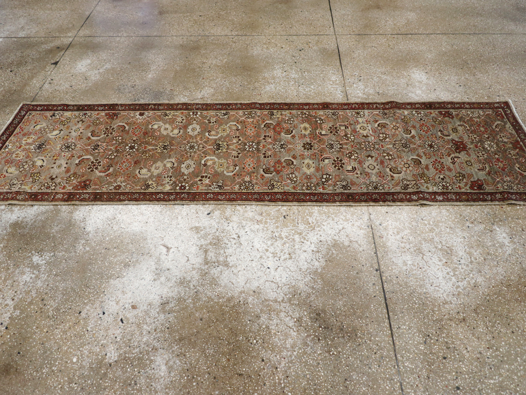 Vintage Persian Malayer Runner, No.22532 - Galerie Shabab