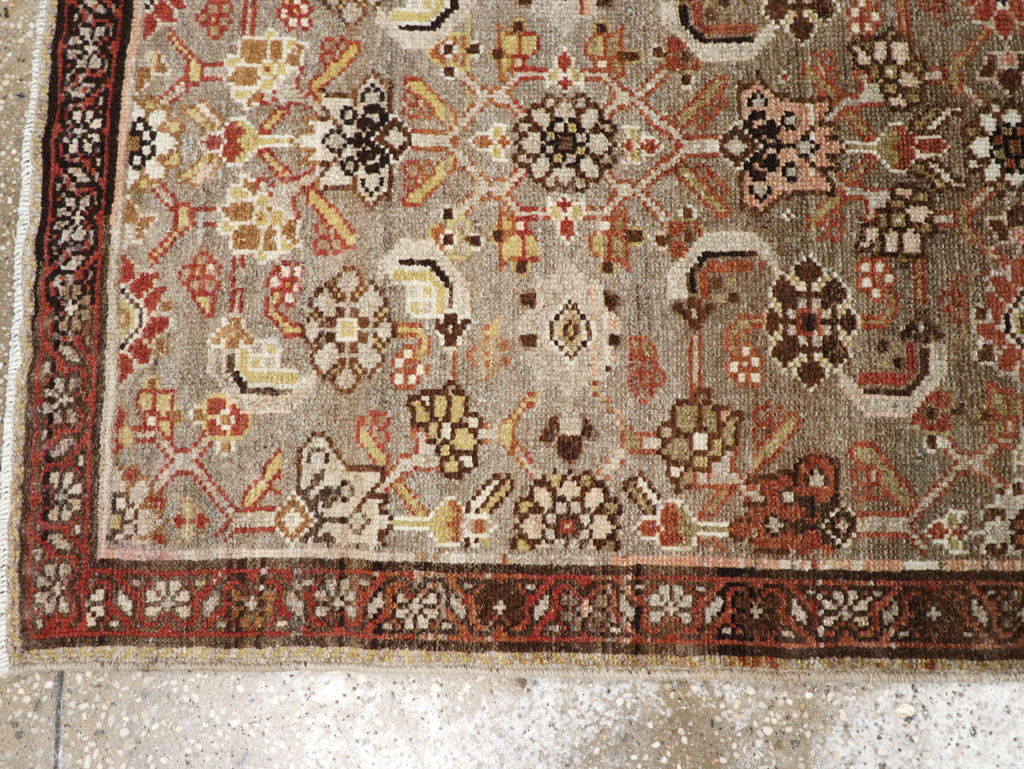 Vintage Persian Malayer Runner, No.22532 - Galerie Shabab