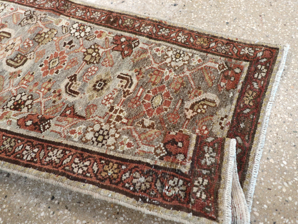 Vintage Persian Malayer Runner, No.22532 - Galerie Shabab
