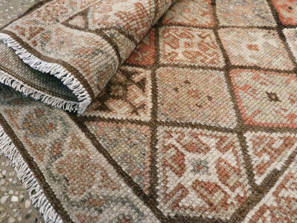 Antique Persian Kurdish Square Rug (Pair: 1 of 2), No.22534 - Galerie Shabab