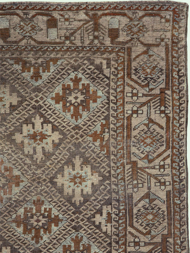 Vintage Persian Baluch Rug, No.22536 - Galerie Shabab