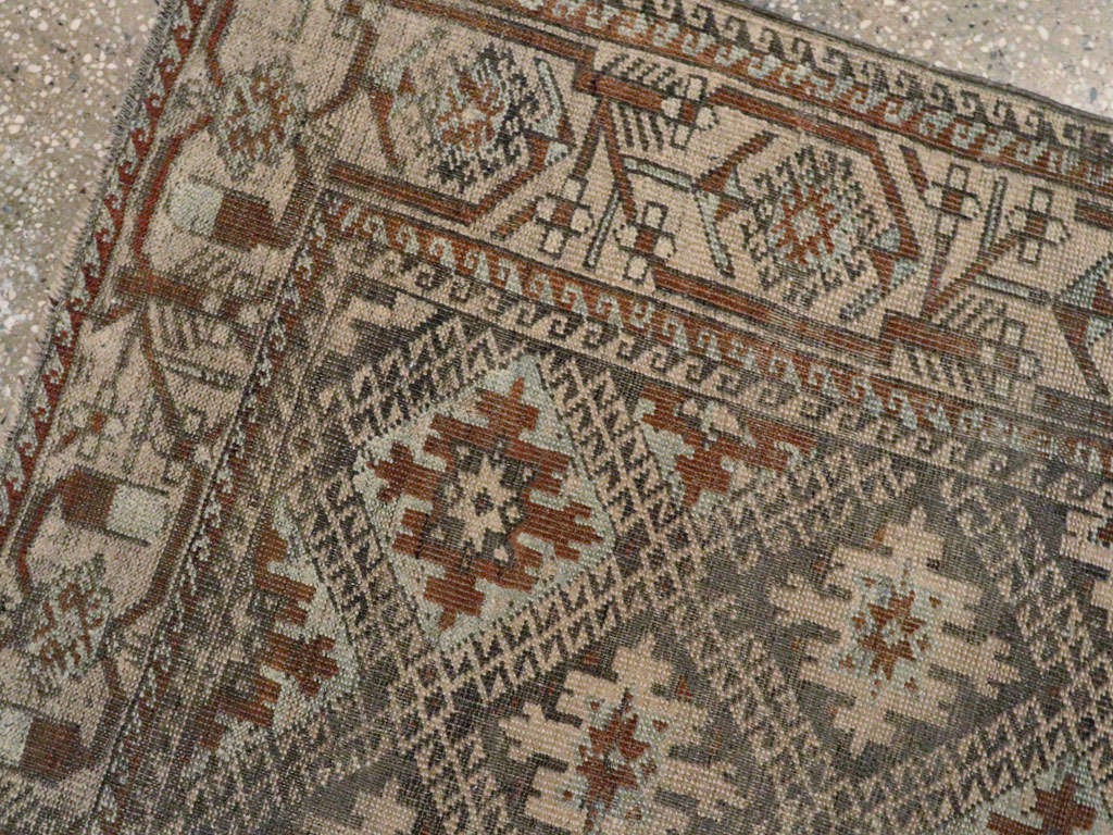 Vintage Persian Baluch Rug, No.22536 - Galerie Shabab