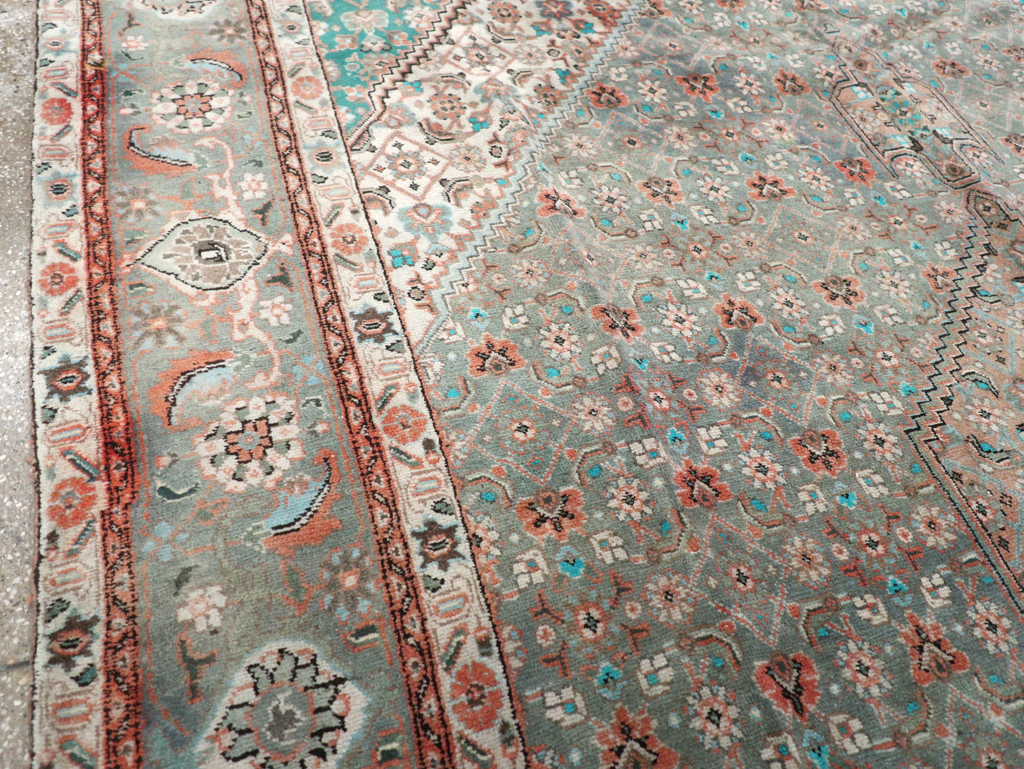 Vintage Persian Tabriz Room Size Carpet, No.22542 - Galerie Shabab