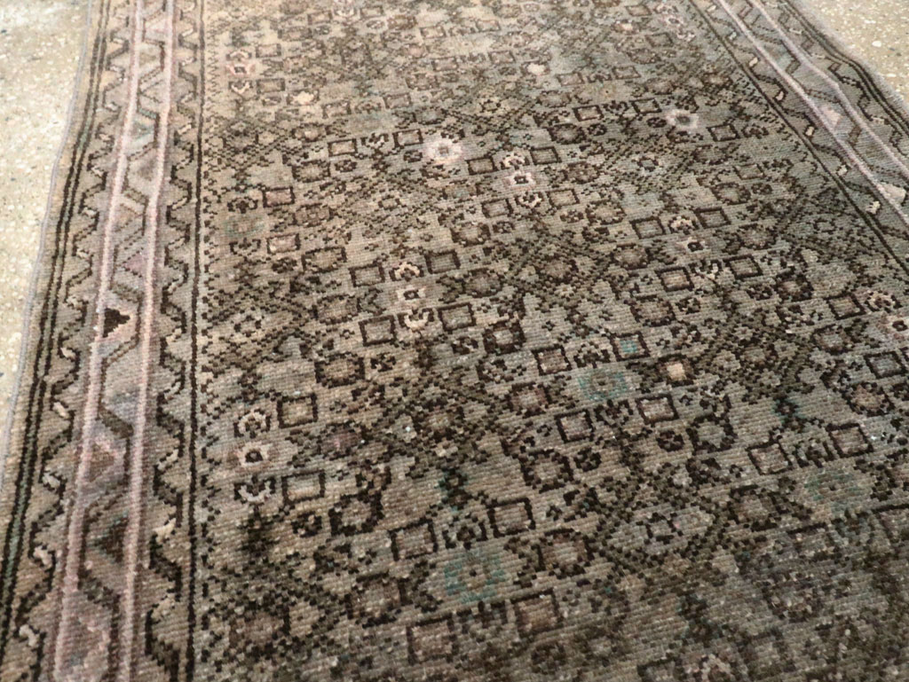 Vintage Persian Malayer Long Runner, No.22548 - Galerie Shabab