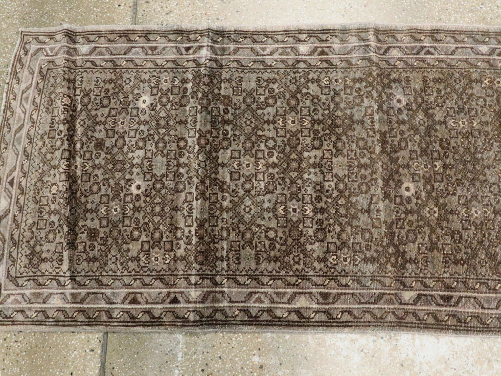 Vintage Persian Malayer Long Runner, No.22548 - Galerie Shabab