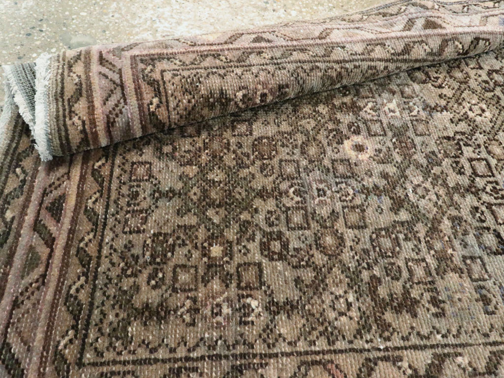Vintage Persian Malayer Long Runner, No.22548 - Galerie Shabab