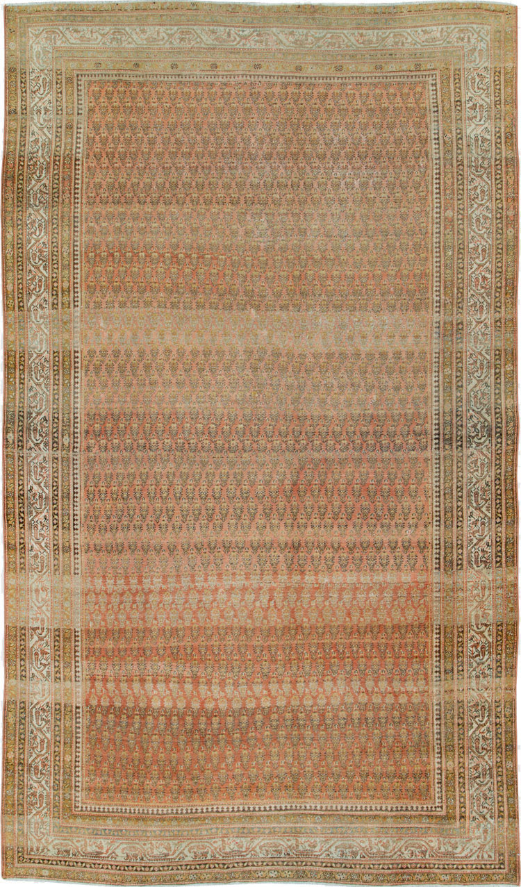 Antique Persian Malayer Room Size Carpet, No.22552 - Galerie Shabab