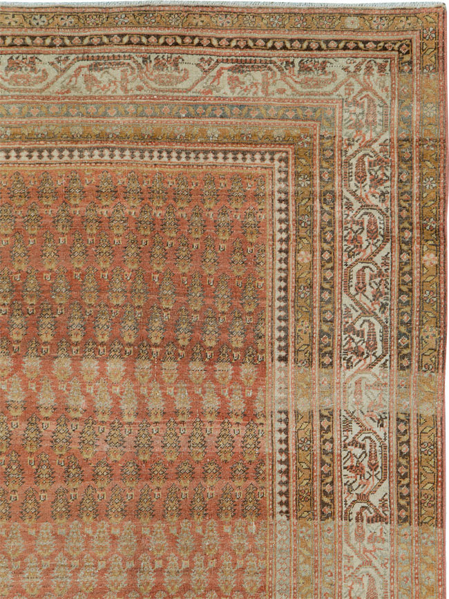 Antique Persian Malayer Room Size Carpet, No.22552 - Galerie Shabab