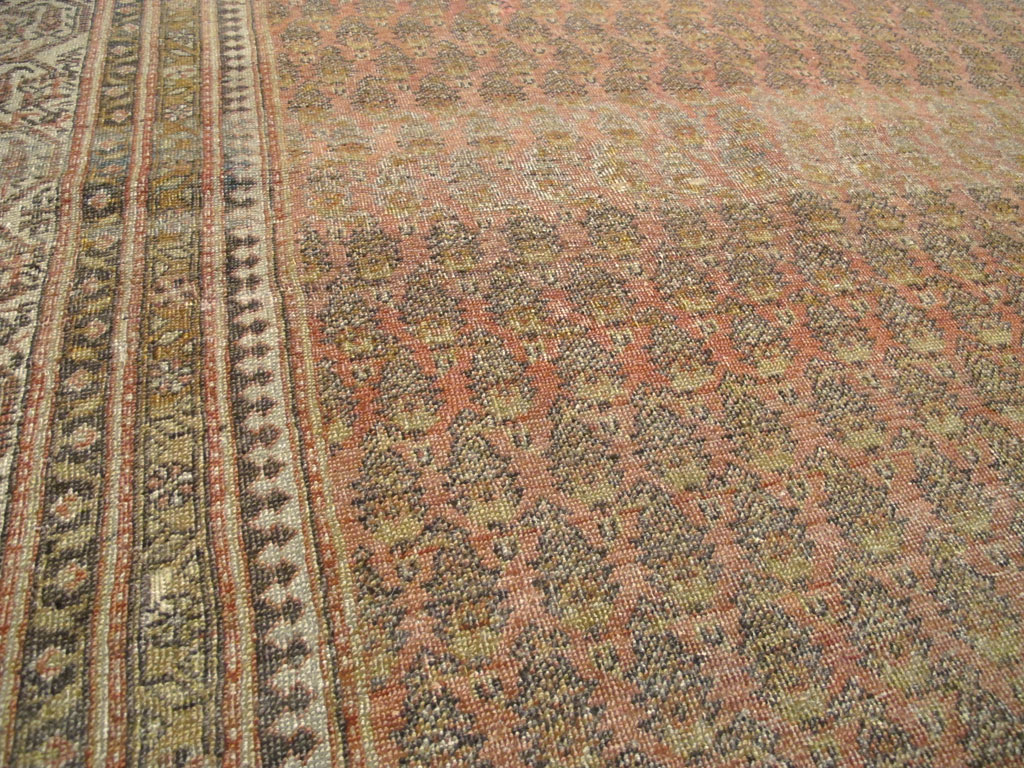 Antique Persian Malayer Room Size Carpet, No.22552 - Galerie Shabab