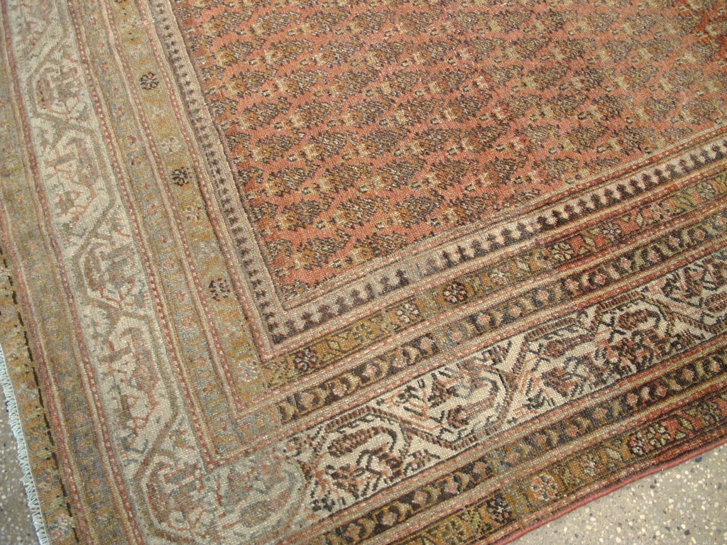 Antique Persian Malayer Room Size Carpet, No.22552 - Galerie Shabab