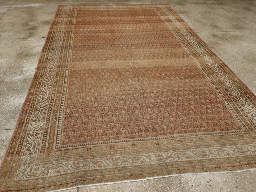 Antique Persian Malayer Room Size Carpet, No.22552 - Galerie Shabab