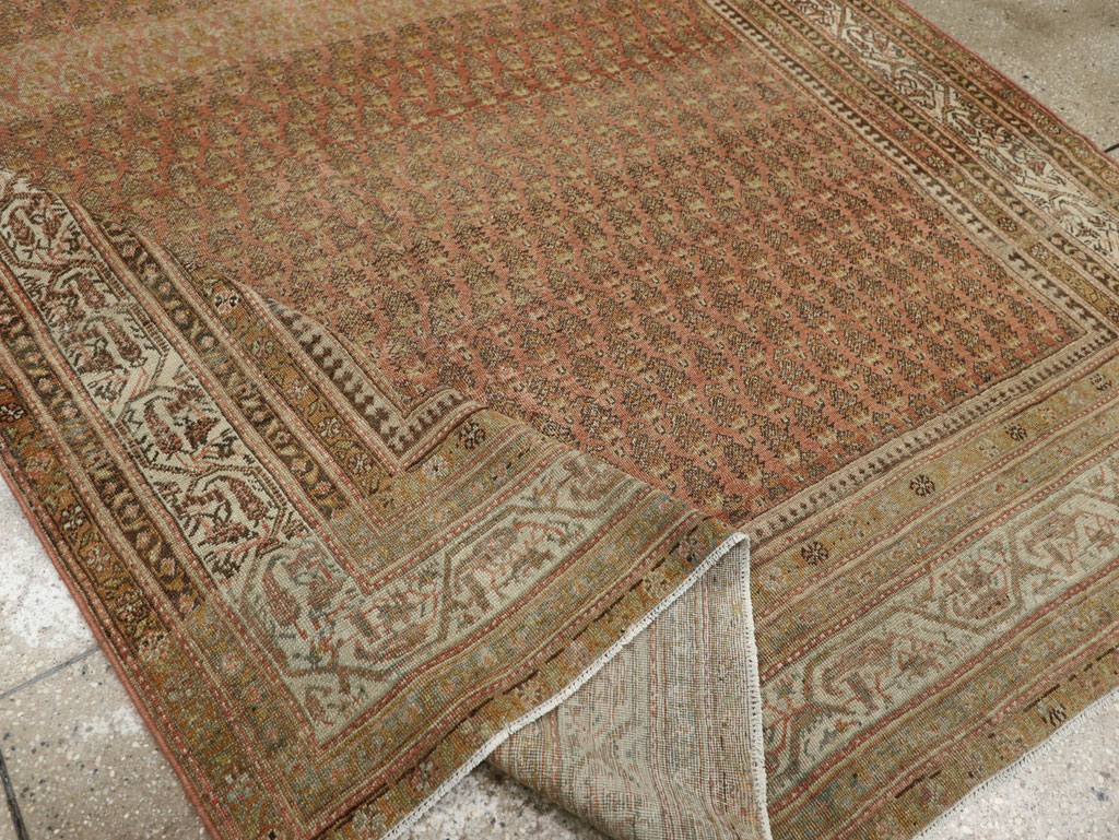 Antique Persian Malayer Room Size Carpet, No.22552 - Galerie Shabab