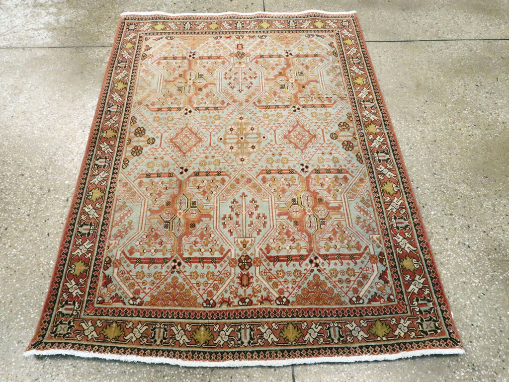 Vintage Persian Joshegan Rug, No.22554 - Galerie Shabab